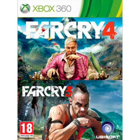 Microsoft Xbox 360 Far Cry 3 + Far Cry 4 Double Pack