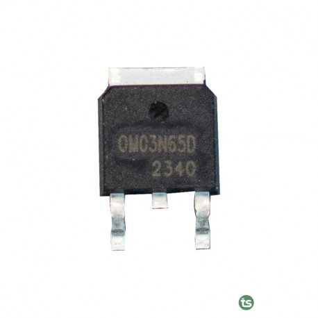 QM03N65D N-Ch 650V Fast Switching MOSFETs [TO-252]