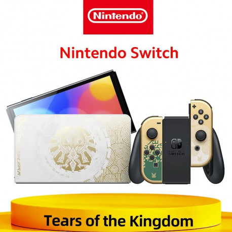 Игровая приставка Nintendo Switch OLED 64 GB Zelda Tears of the Kingdom Edition-2
