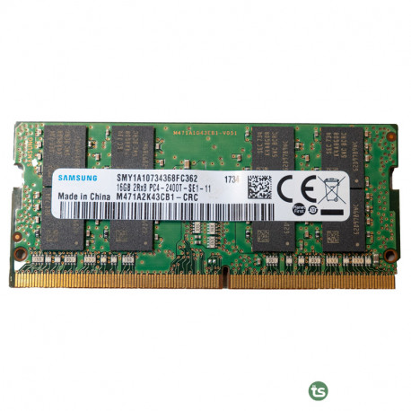 Оперативная память Samsung 16 ГБ DDR4 2400 МГц SODIMM CL17 M471A2K43CB1-CRC
