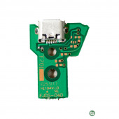 Плата зарядки / синхронизации джойстика Sony PlayStation 4 (Green, JDS-040, 12Pin)
