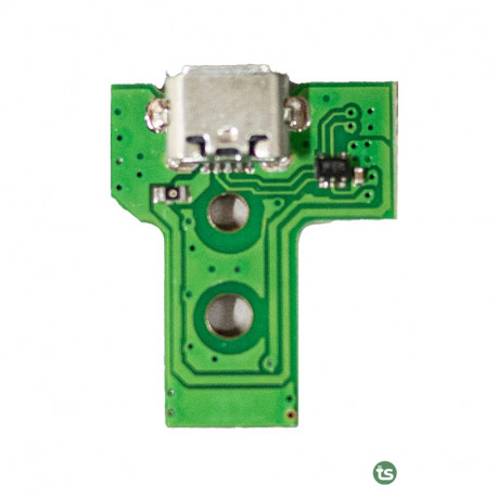 Плата джойстика Sony PlayStation 4 (Green, JDS-030, 12Pin)