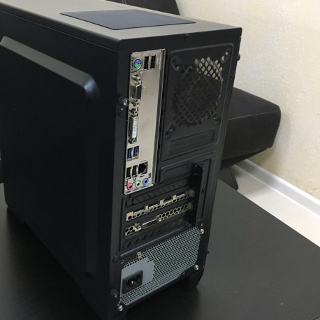 Системный блок Intel Core i3-8100, GTX1060, DDR4, SSD WD 240Gb-2