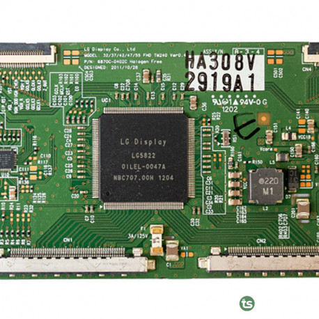 Плата T_CON LG 32/37/42/47/55 FHD TM240 Ver0.4 6870C-0402C Hologen Free-1